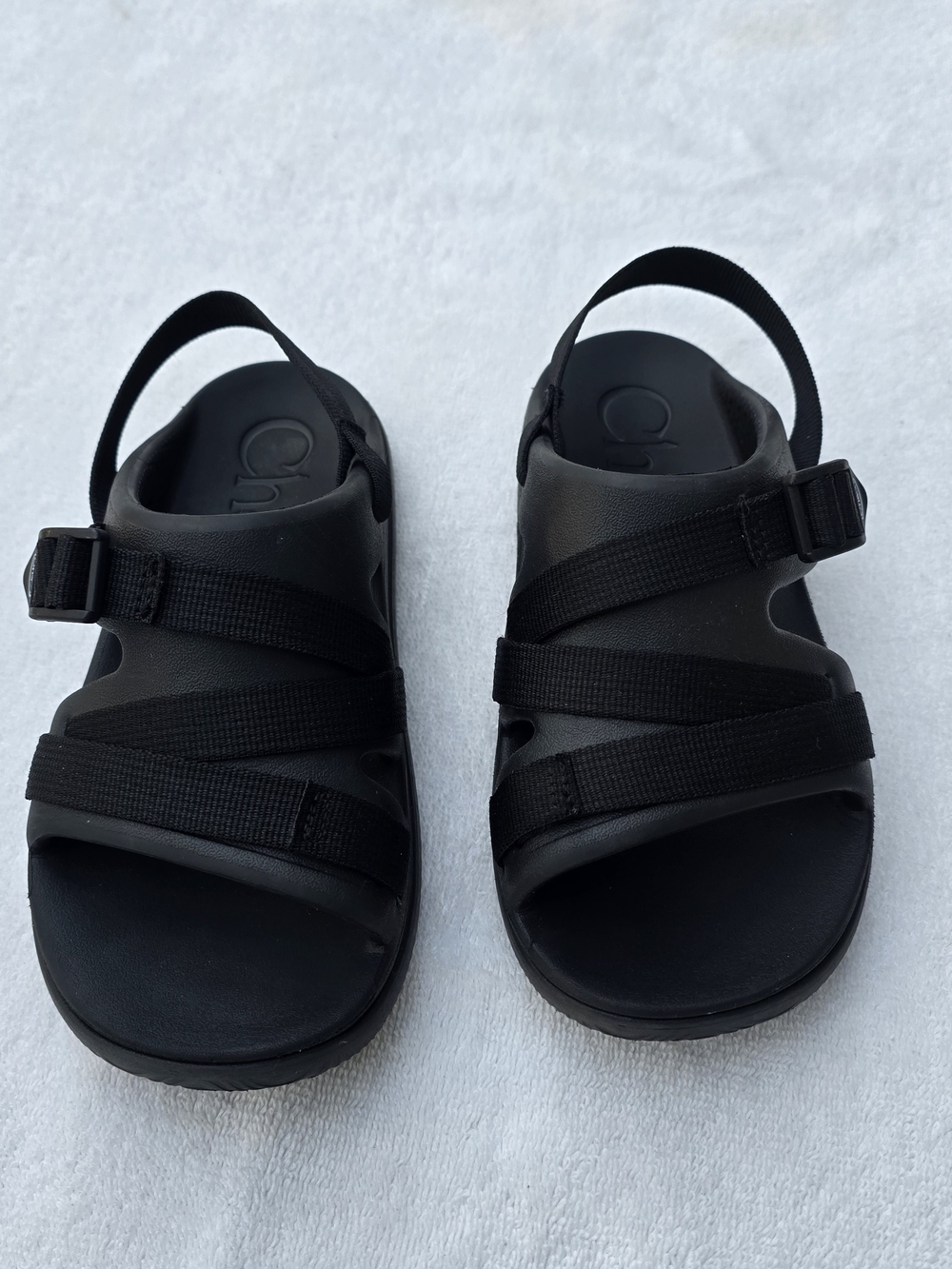Chaco Kids Black Strappy Sandals